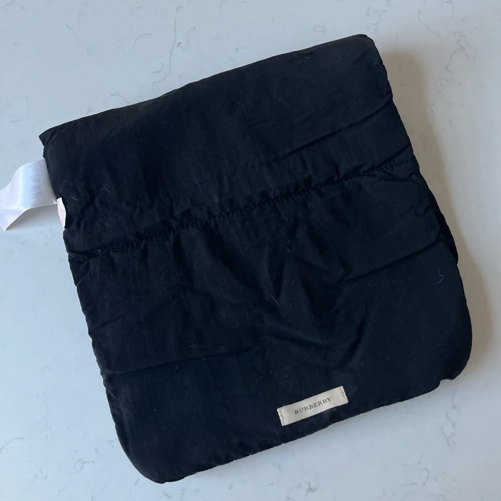 Burberry Graceford Nylon Tonal Check Diaper Bag